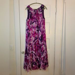 COPY - Maggie Barnes Purple Maxi Dress Size 2X